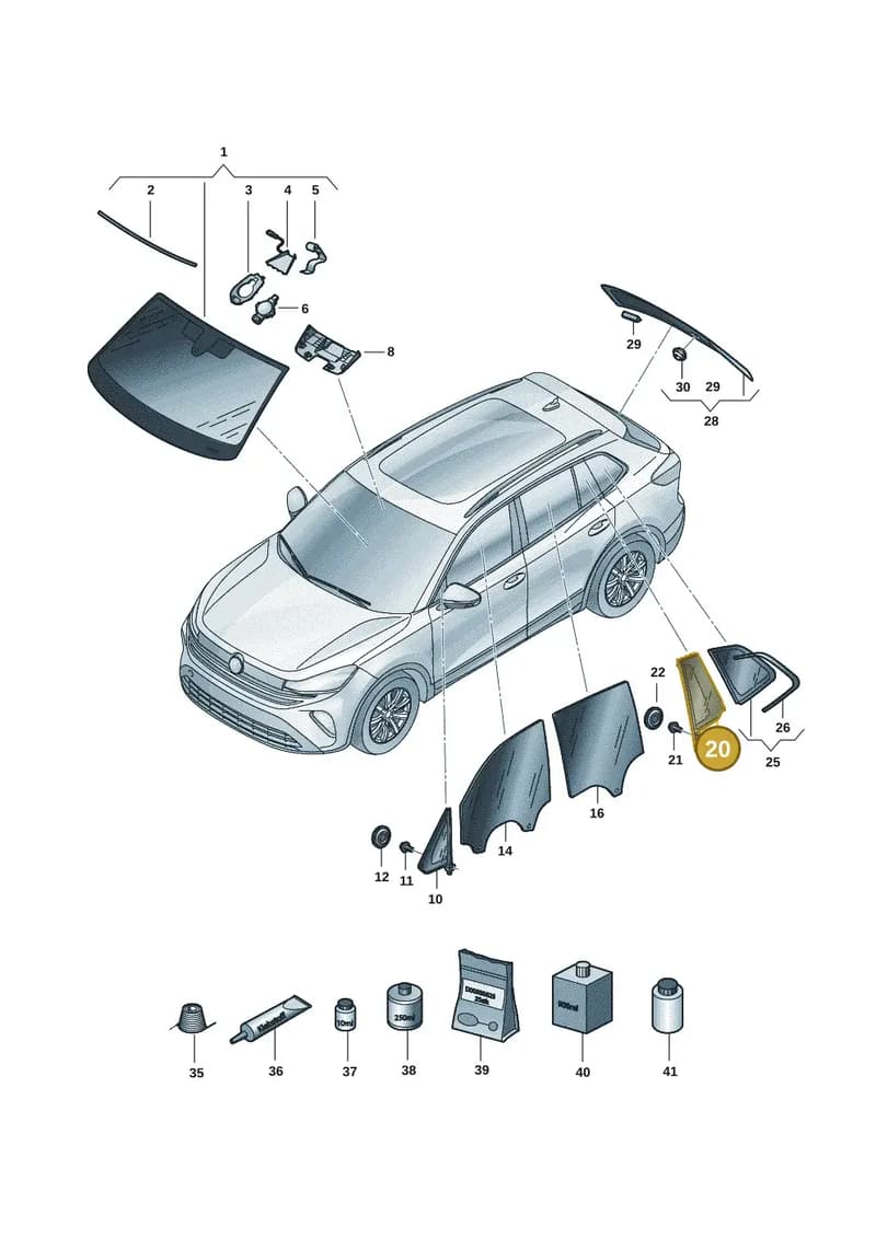 57H845214D5AP — Skoda Kodiaq (2024-2024) diagram 57x845000, position 20
