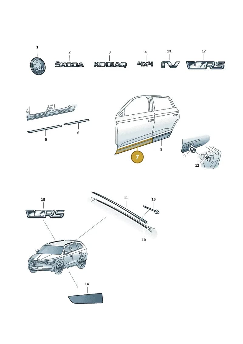 57H854939AGRU — Skoda Kodiaq (2024-2024) diagram 57h853000, position 7