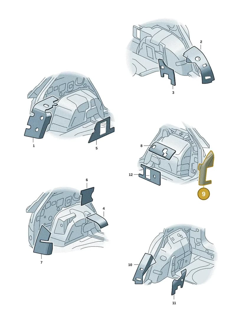 57H860255 — Skoda Kodiaq (2024-2024) diagram 57h863030, position 9