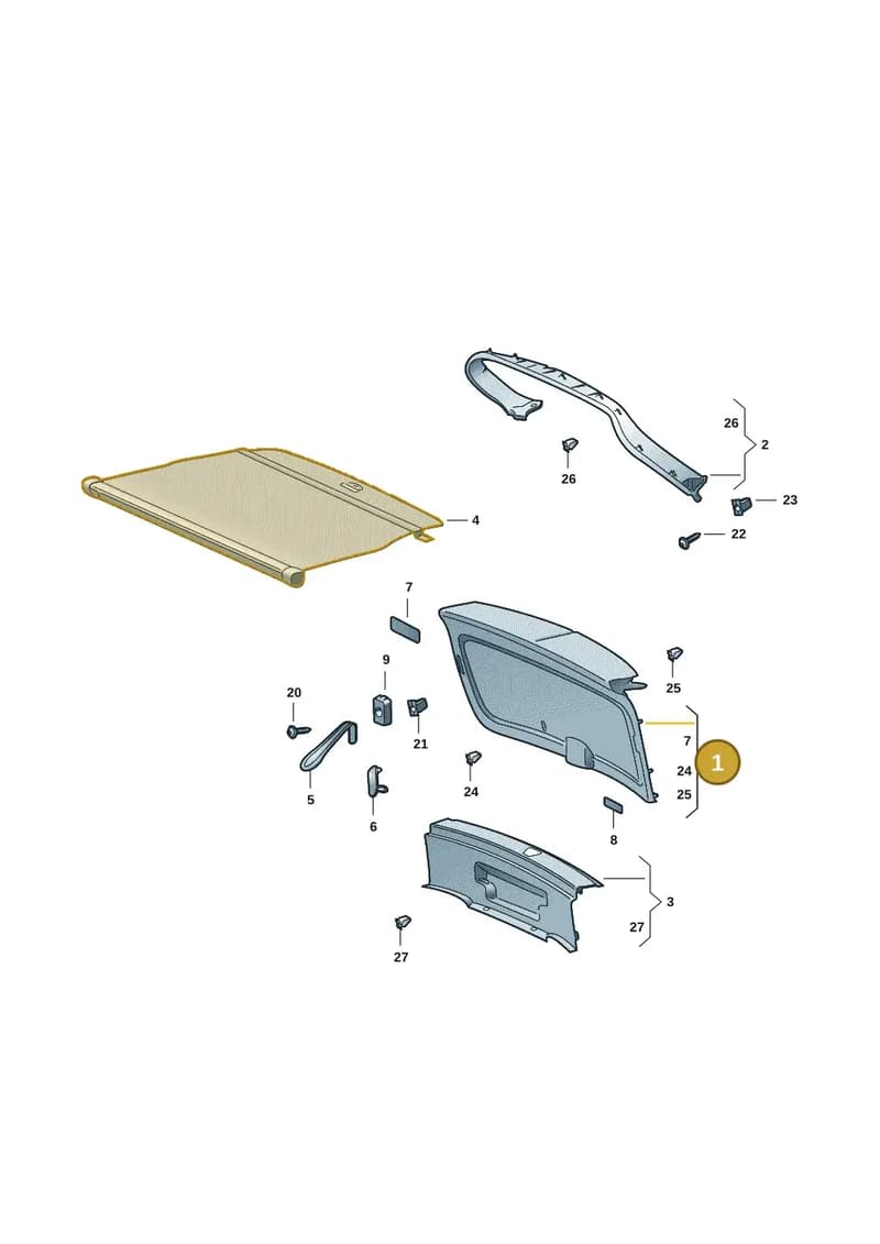 57H8679754PK — Skoda Kodiaq (2024-2024) diagram 57h867090, position 1