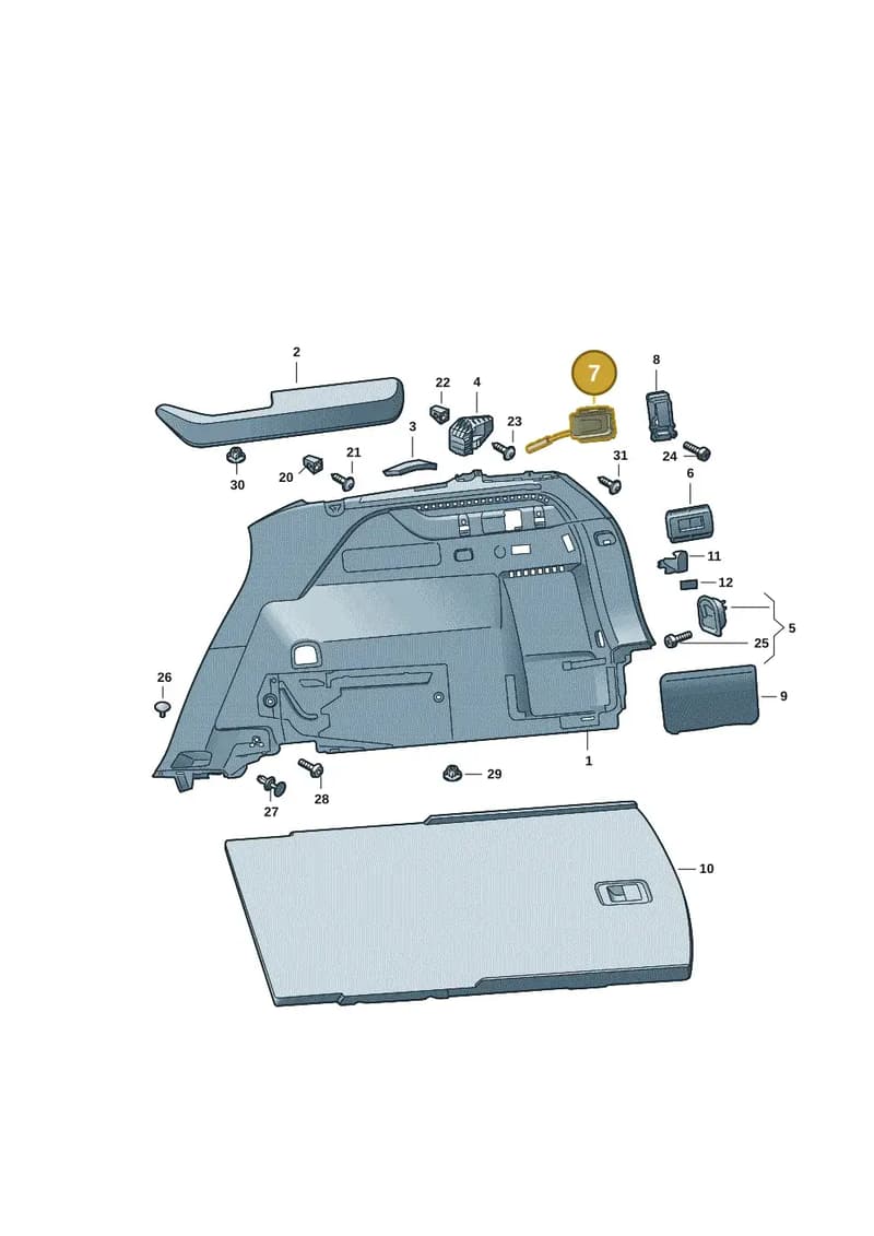 57H885592A4PK — Skoda Kodiaq (2024-2024) diagram 57h867080, position 7