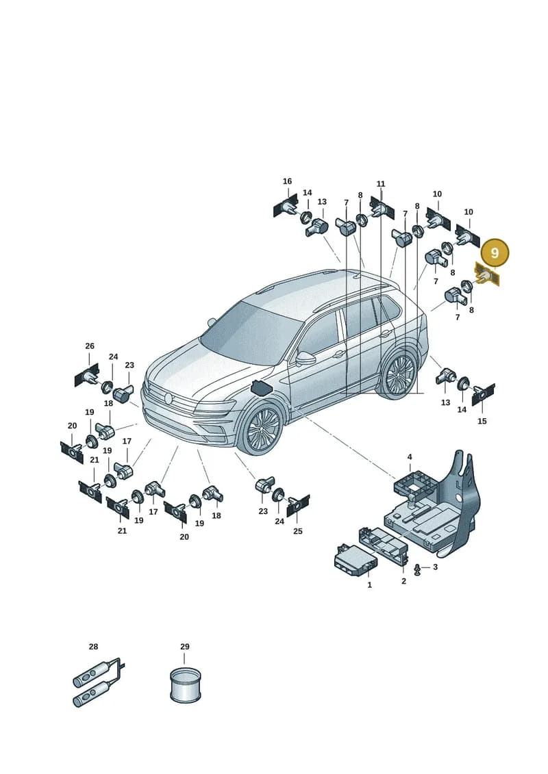 57H919491C — Skoda Kodiaq (2024-2024) diagram 57h919000, position 9