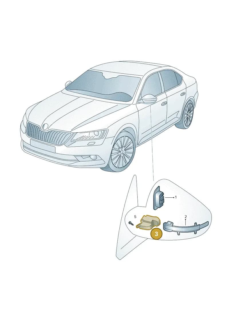 57H945301 — Skoda Kodiaq (2024-2024) diagram 3p0941040, position 3