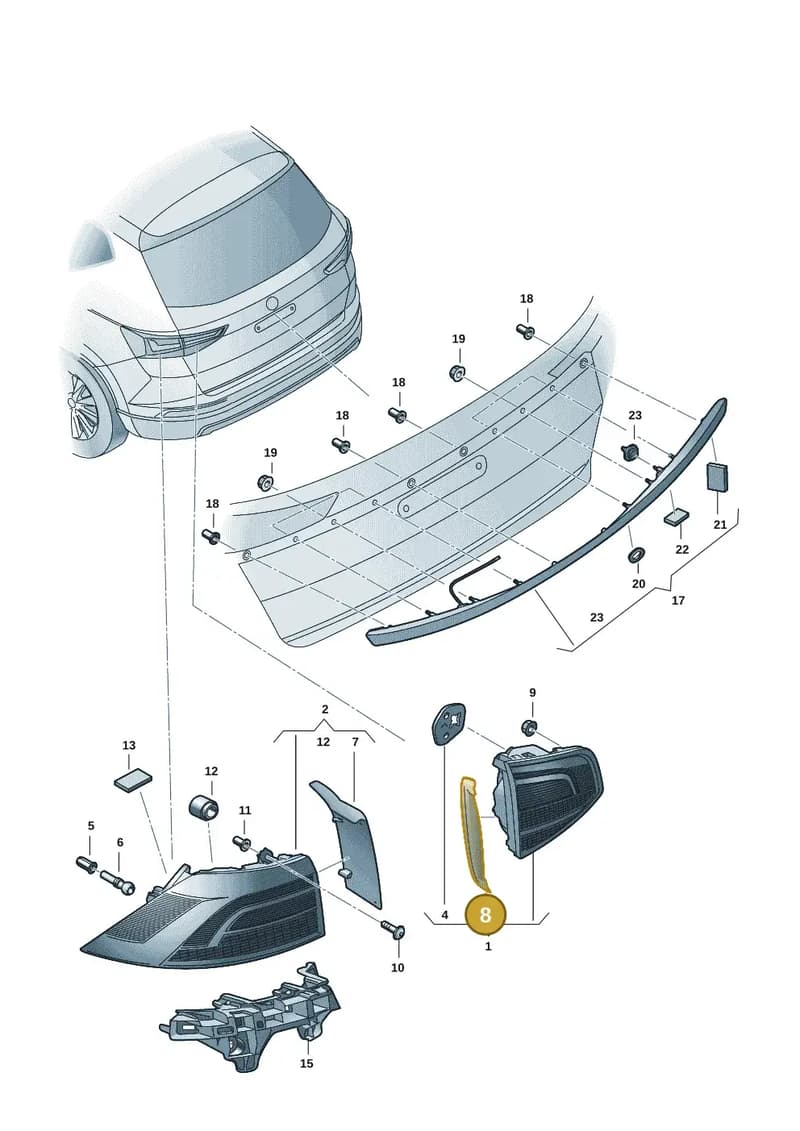 57H945426 — Skoda Kodiaq (2024-2024) diagram 57h945000, position 8