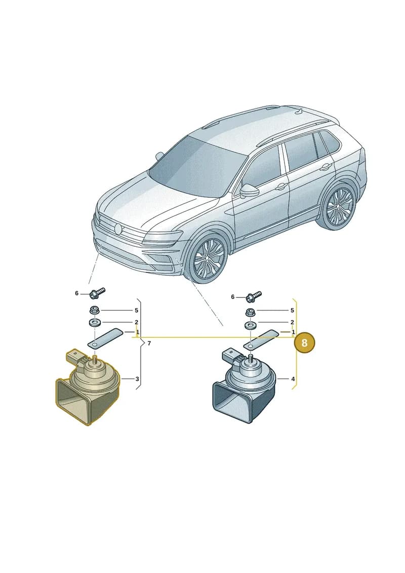 57H951206 — Skoda Kodiaq (2024-2024) diagram 57h951000, position 8