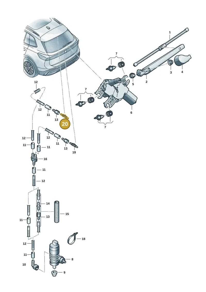 57H955993 — Skoda Kodiaq (2024-2024) diagram 57x955300, position 20