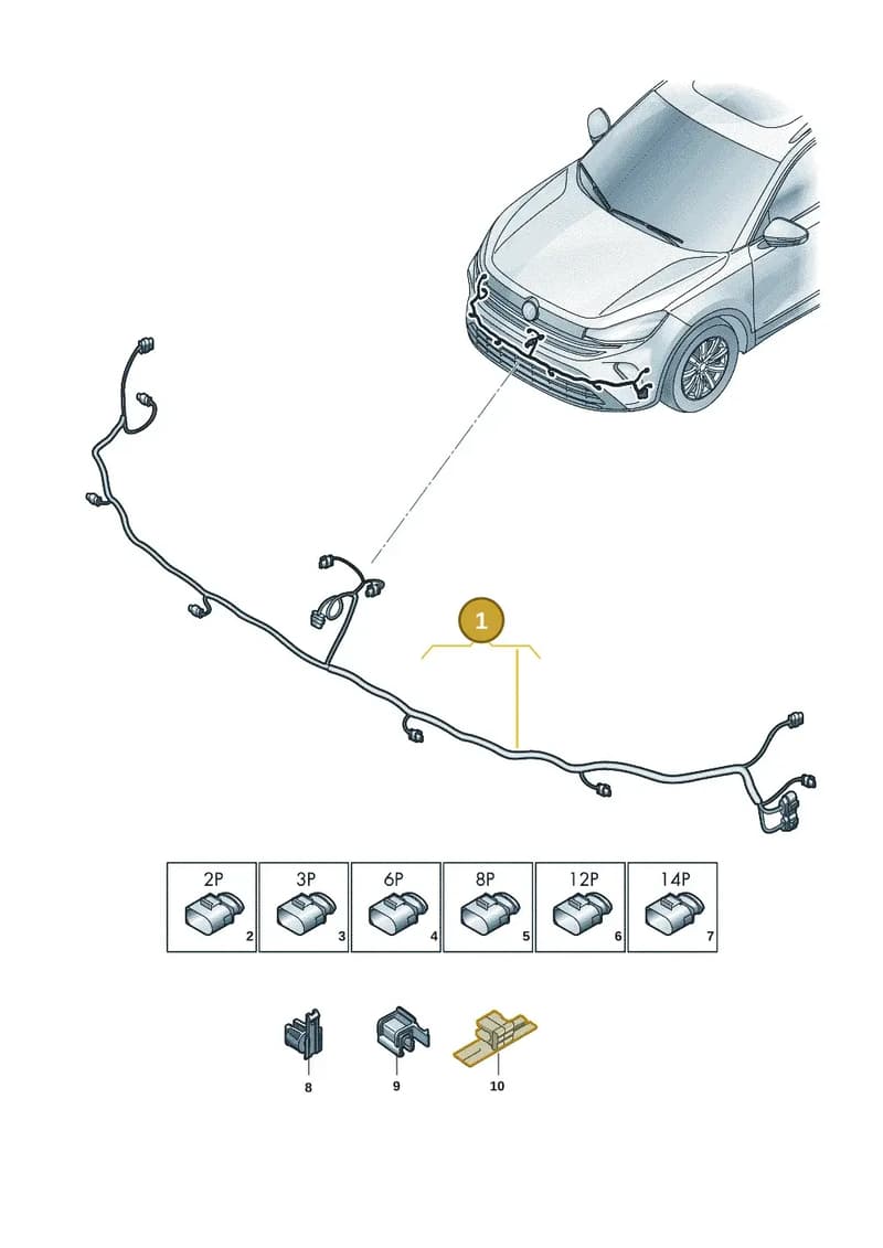 57H971095T — Skoda Kodiaq (2024-2024) diagram 57x971000, position 1