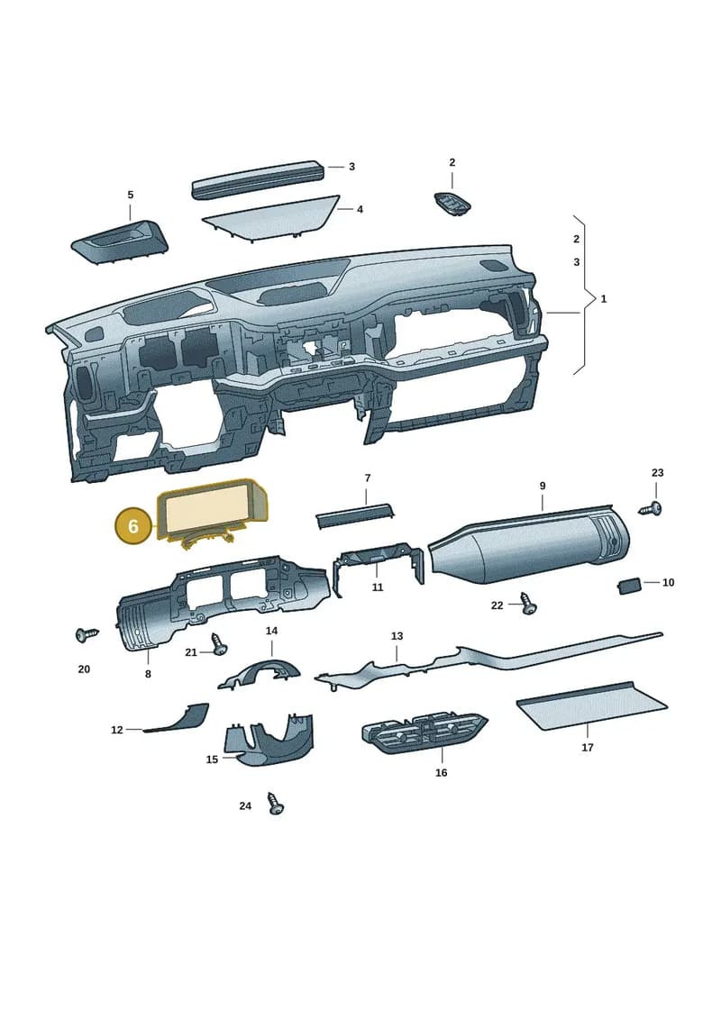 57J857053WZK — Skoda Kodiaq (2024-2024) diagram 57h857020, position 6