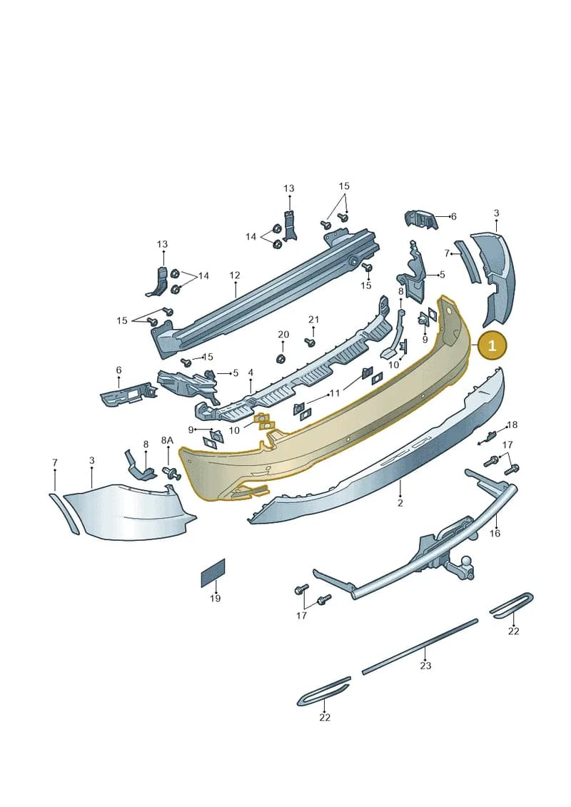 57R807421 — Skoda Karoq (2017-2023) diagram 834807050, position 1