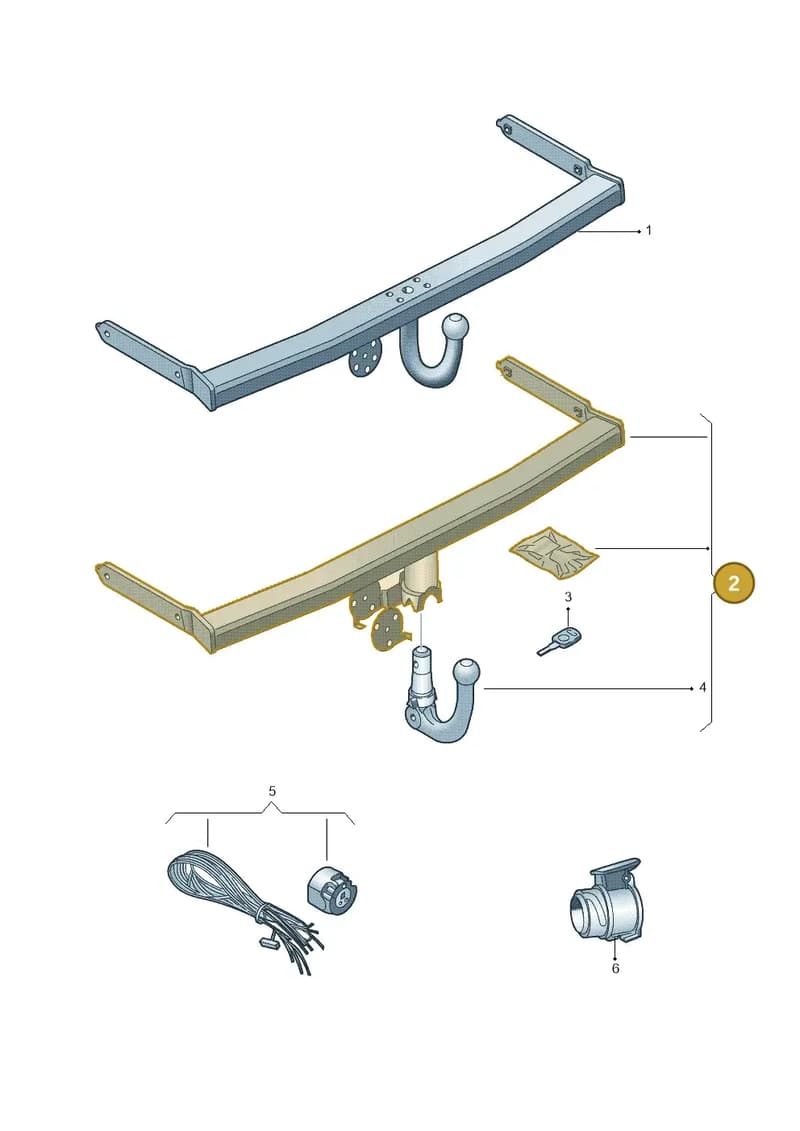 5E0092155B — Skoda Octavia (2017-2020) diagram 249071100, position 2