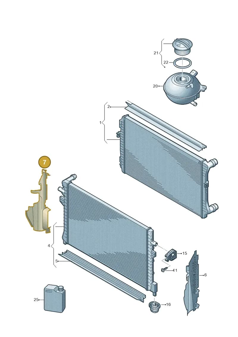 5E0121284 — Skoda Octavia (2012-2017) diagram 746121730, position 7