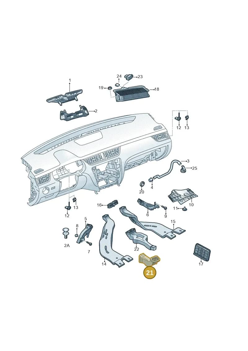 5E0857946 — Skoda Octavia (2017-2020) diagram 805819030, position 21