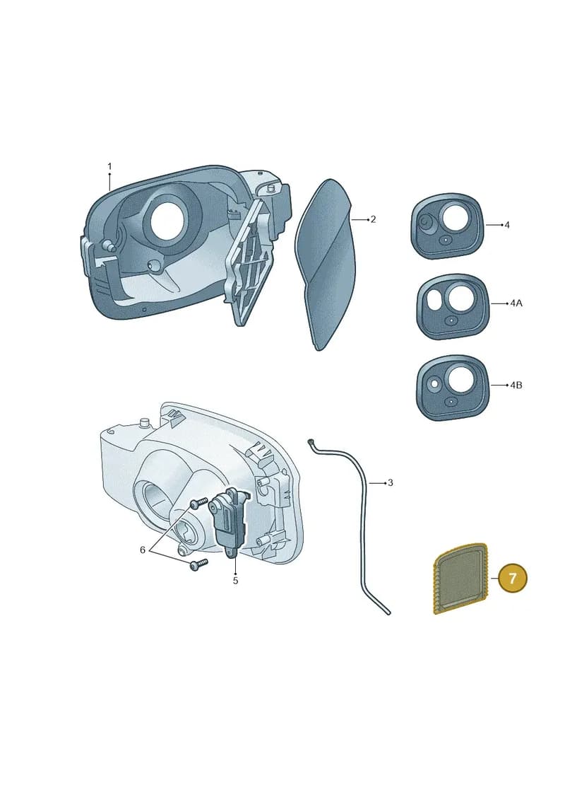 5E0867575B9B9 — Skoda Octavia (2019-2022) diagram 585809070, position 7