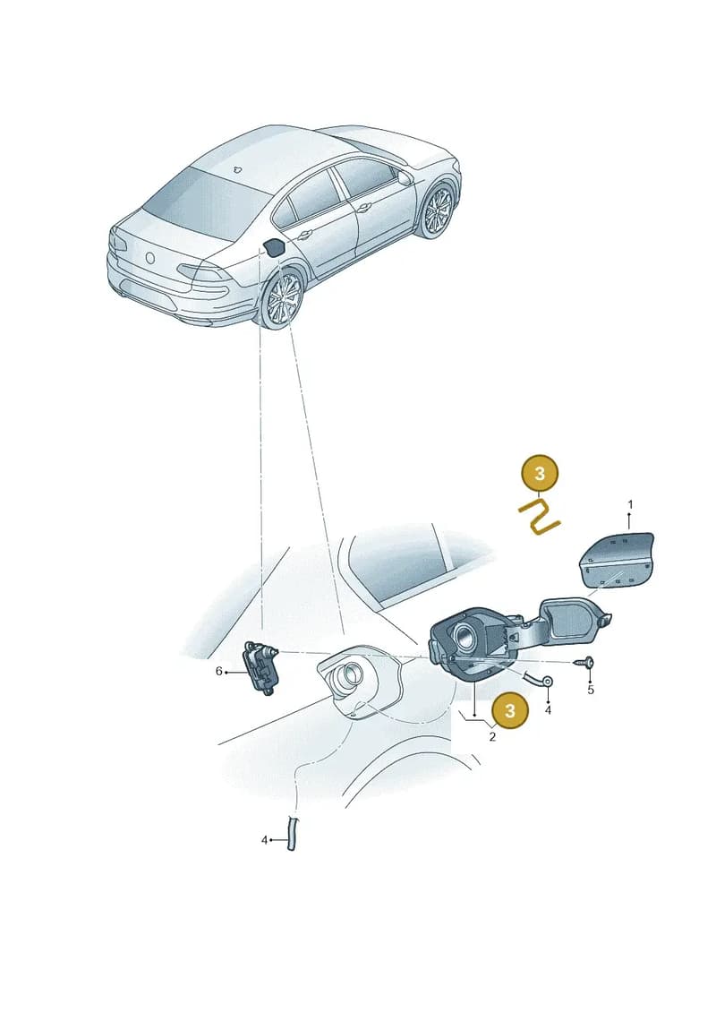 5E0867575B9B9 — Skoda Superb Combi (2015-2024) diagram 793809100, position 3