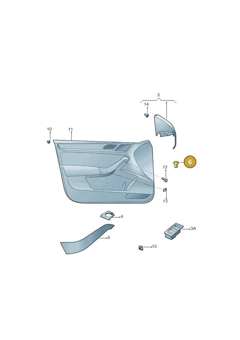 5E08683919B9 — Skoda Octavia (2014-2023) diagram 783867000, position 6