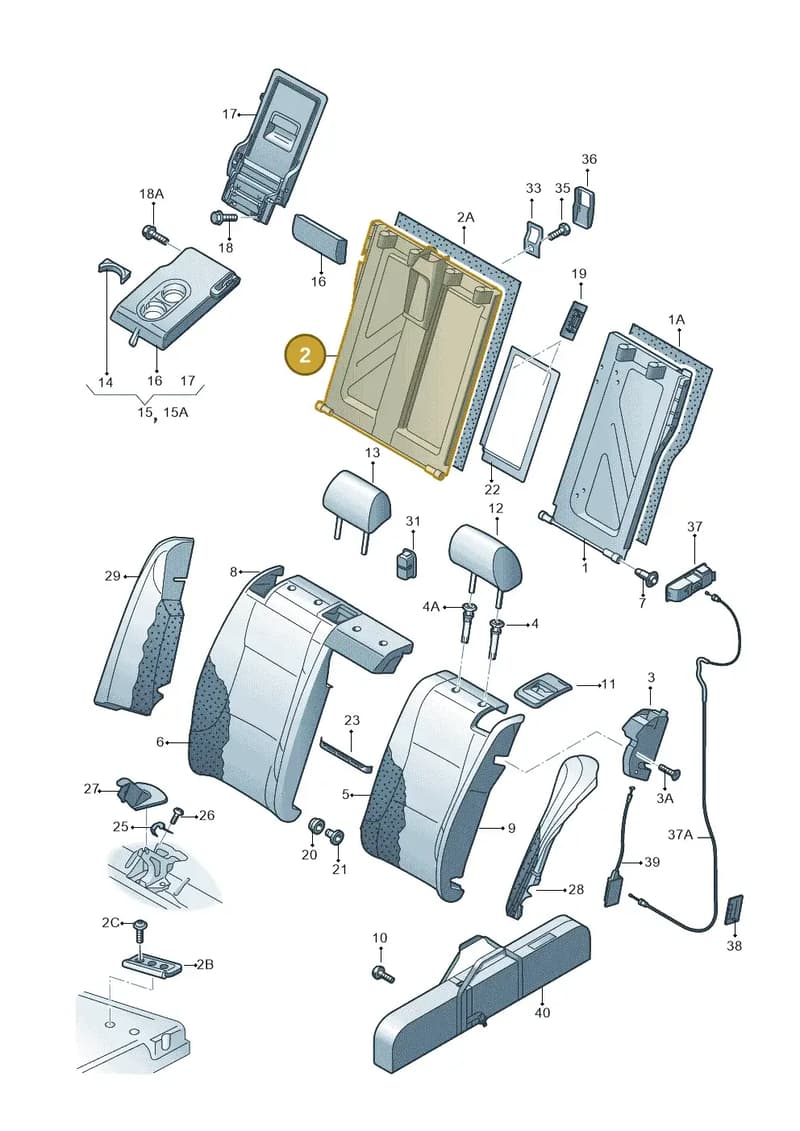 5E0885502D — Skoda Octavia (2012-2017) diagram 753885700, position 2