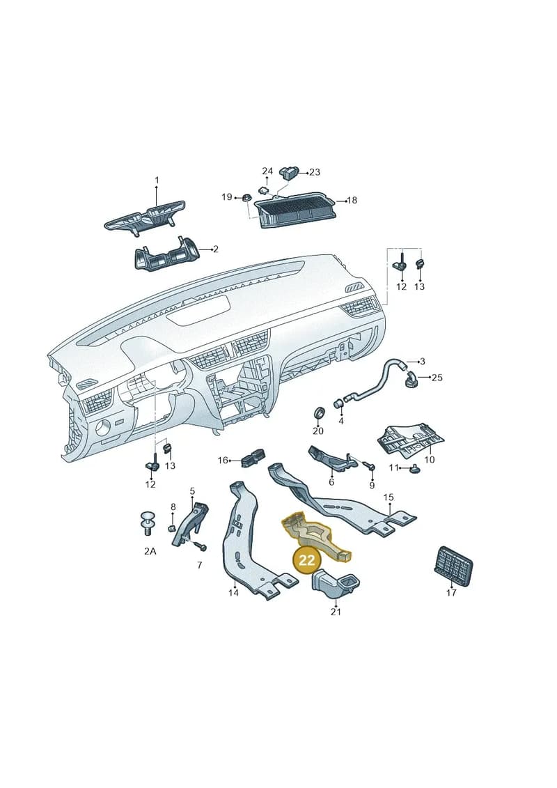 5E1857509 — Skoda Octavia (2017-2020) diagram 805819030, position 22