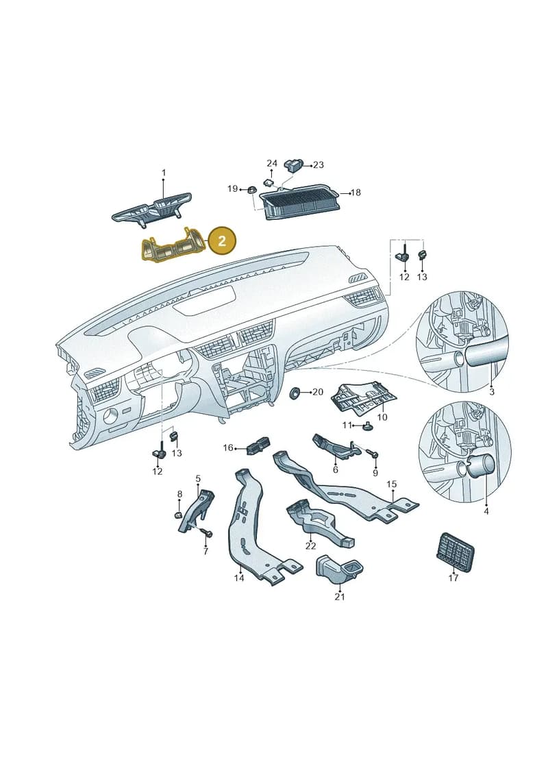 5E2819363A — Skoda Octavia (2012-2017) diagram 753819300, position 2