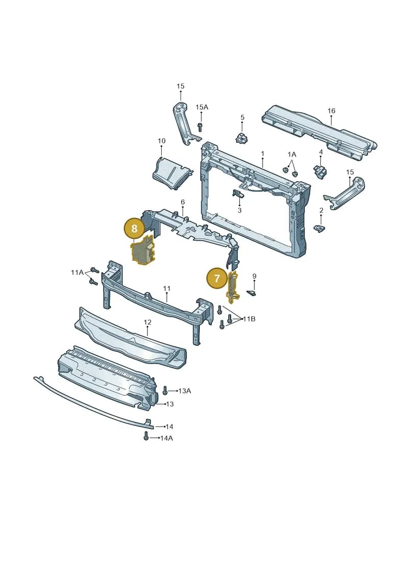 5E3121284A — Skoda Octavia (2019-2022) diagram 585805000, position 7+8