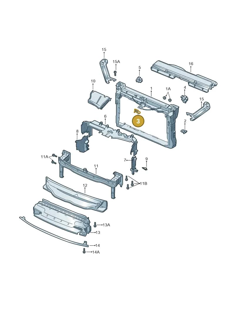 5E3121346D — Skoda Octavia (2019-2022) diagram 585805000, position 3