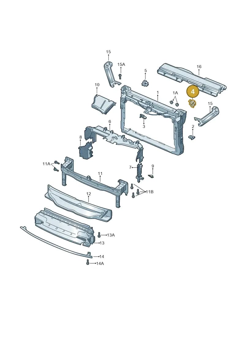 5E3121697D — Skoda Octavia (2019-2022) diagram 585805000, position 4