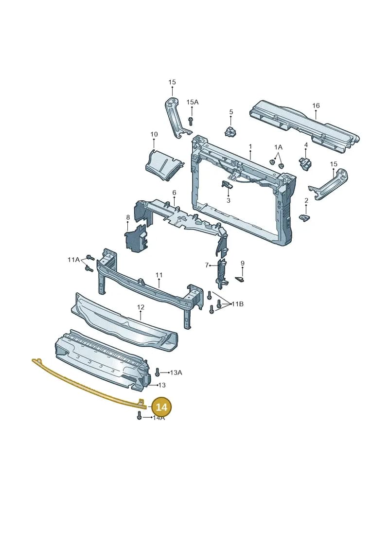 5E3807093D — Skoda Octavia (2019-2022) diagram 585805000, position 14