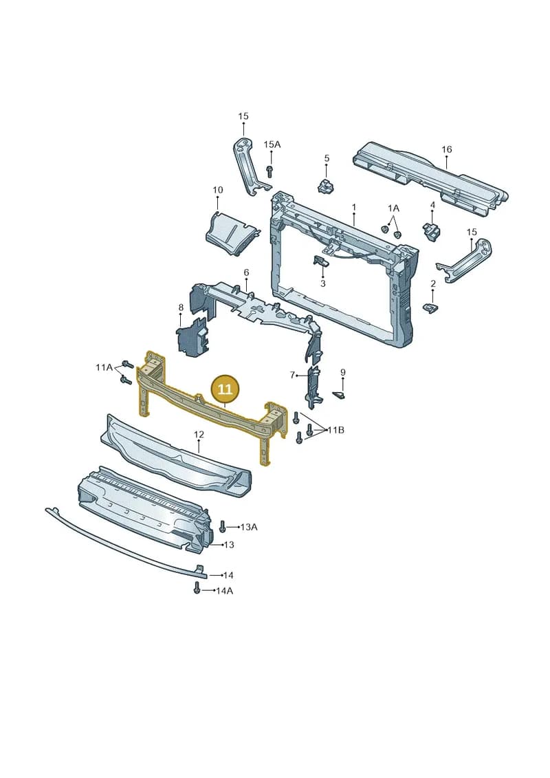5E3807109L — Skoda Octavia (2019-2022) diagram 585805000, position 11