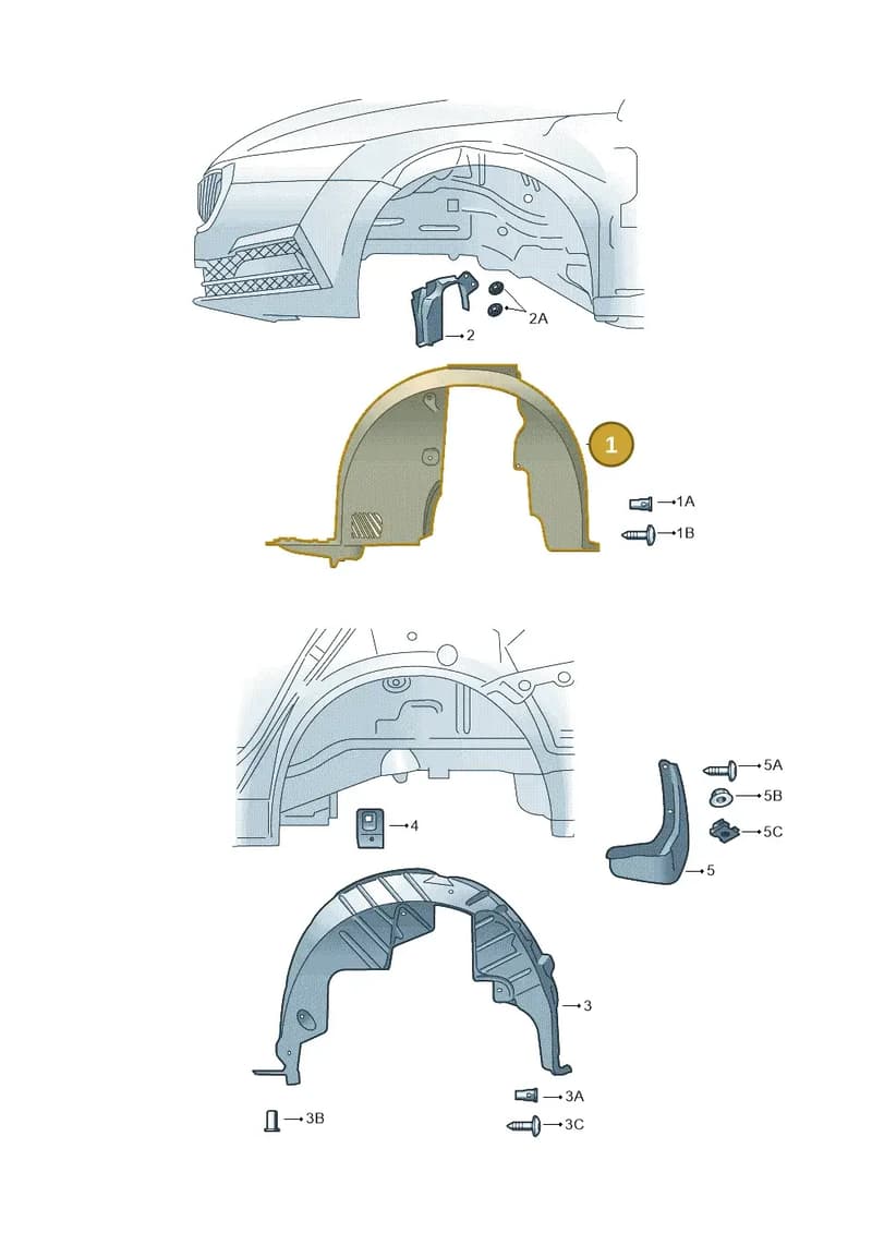 5E3809958K — Skoda Octavia (2019-2022) diagram 585821060, position 1