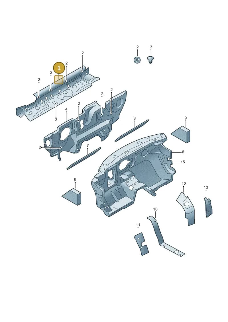 5E3863993 — Skoda Octavia (2019-2022) diagram 585863010, position 1