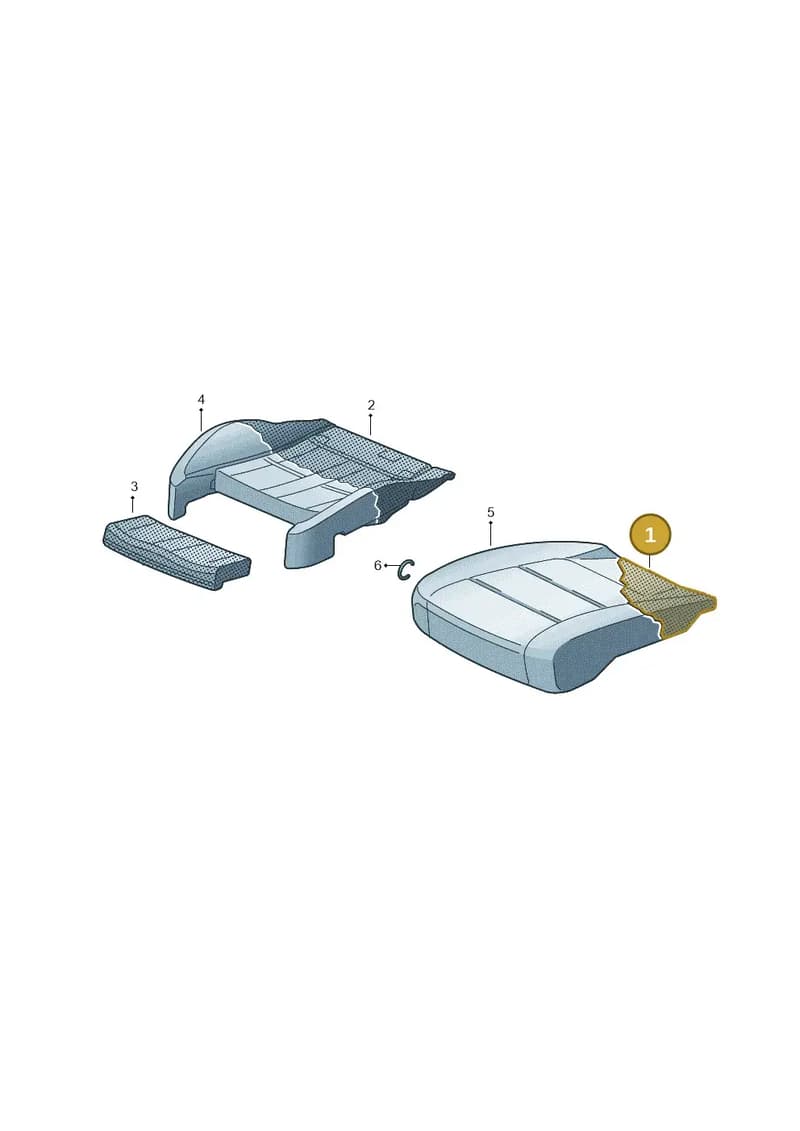5E3881375H — Skoda Octavia (2019-2022) diagram 585881400, position 1