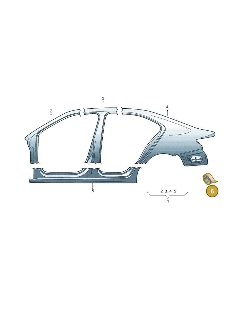 5E3899198 — Skoda Octavia (2019-2022) diagram 585809050, position 6