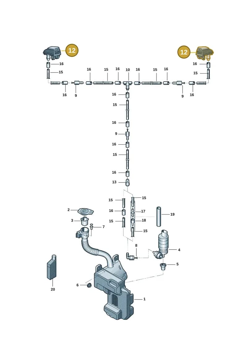 5E3955985 — Skoda Octavia (2021-) diagram 5dd955010, position 12