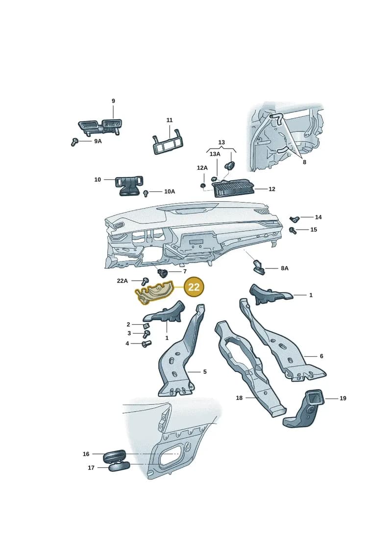 5E4819593 — Skoda Octavia (2021-) diagram 5dd819030, position 22