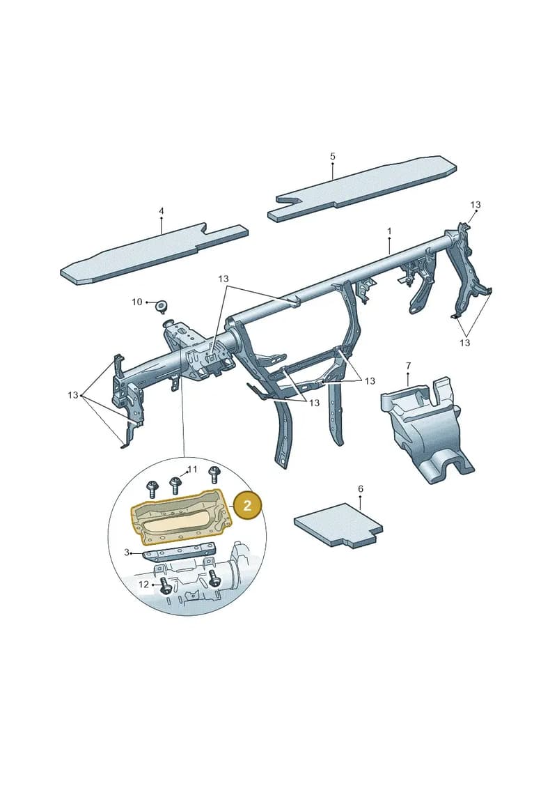 5E4919695 — Skoda Octavia (2019-2022) diagram 585857000, position 2