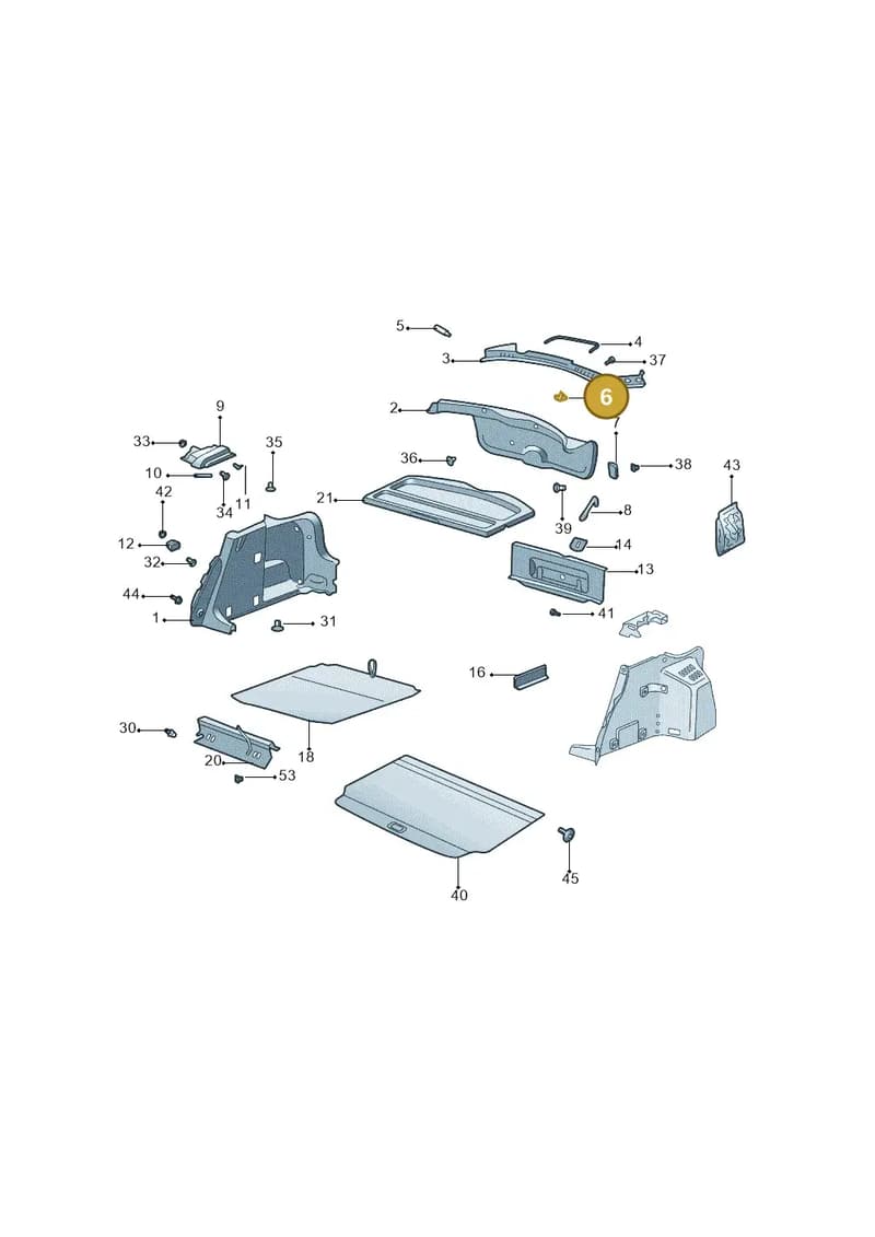 5E5861301 — Skoda Octavia (2014-2023) diagram 783867800, position 6