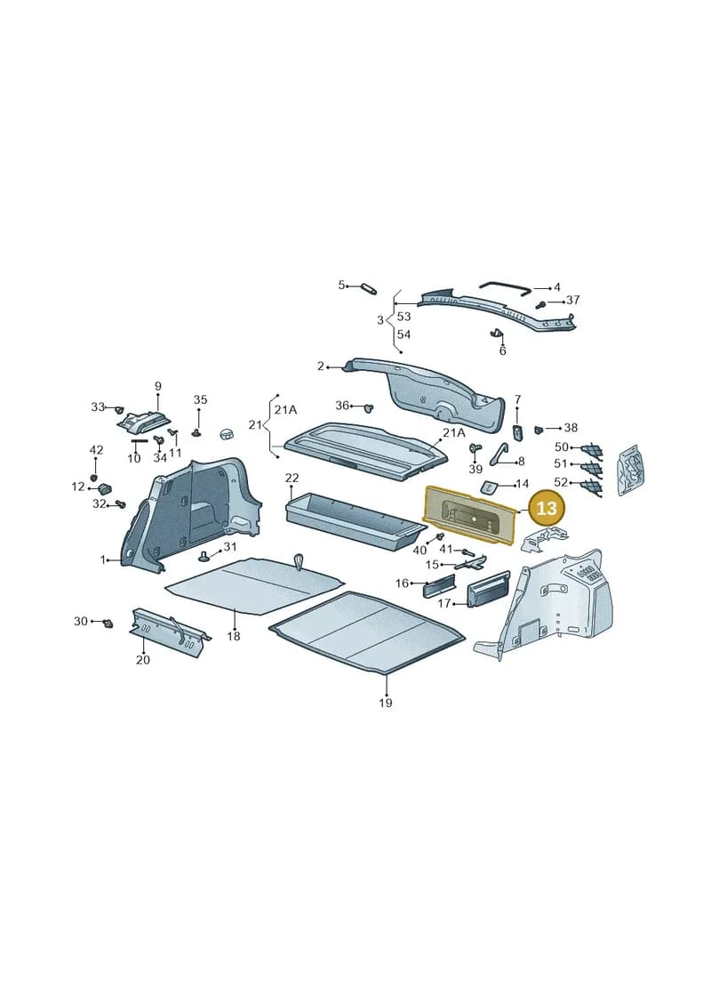 5E5863459A9B9 — Skoda Octavia (2017-2020) diagram 753867800, position 13