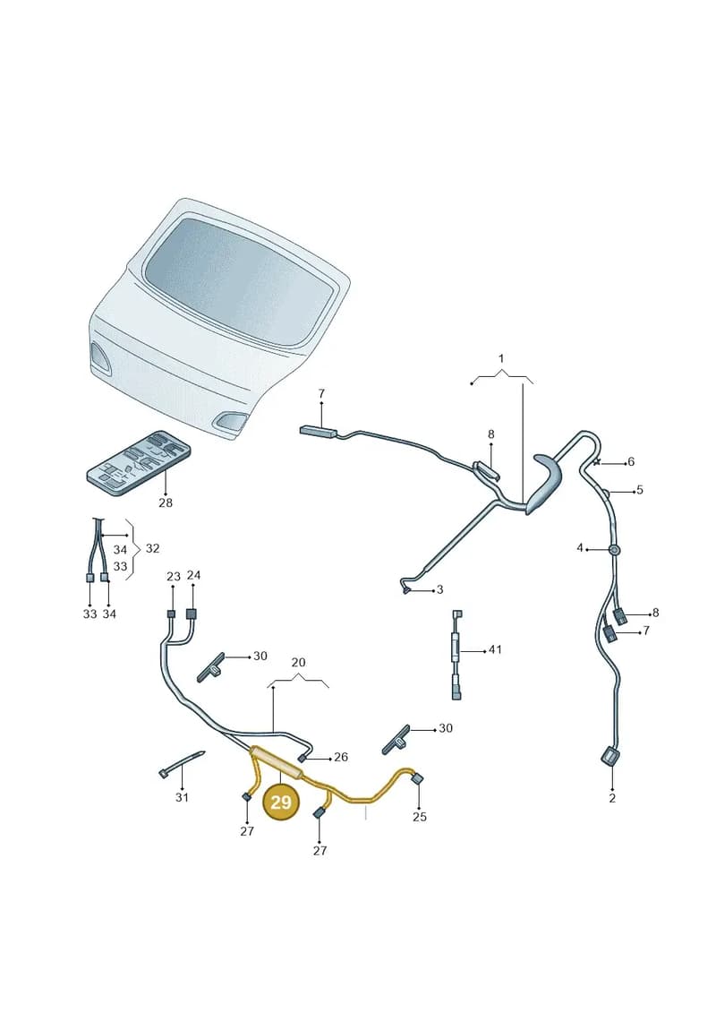 5E5971829A — Skoda Octavia (2014-2023) diagram 783972520, position 29