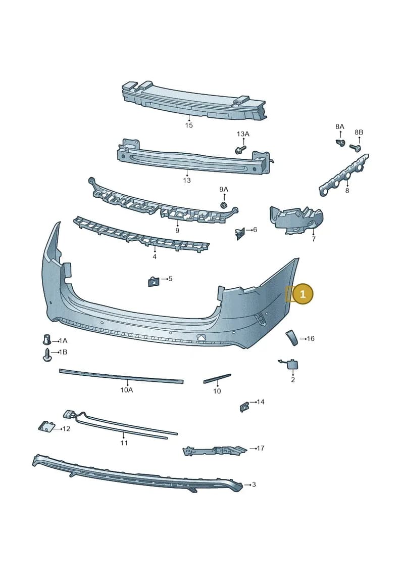 5E6807421K — Skoda Octavia (2019-2022) diagram 585807070, position 1