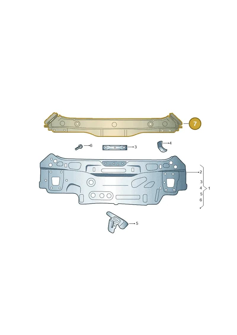 5E6813303 — Skoda Octavia (2019-2022) diagram 585813000, position 7