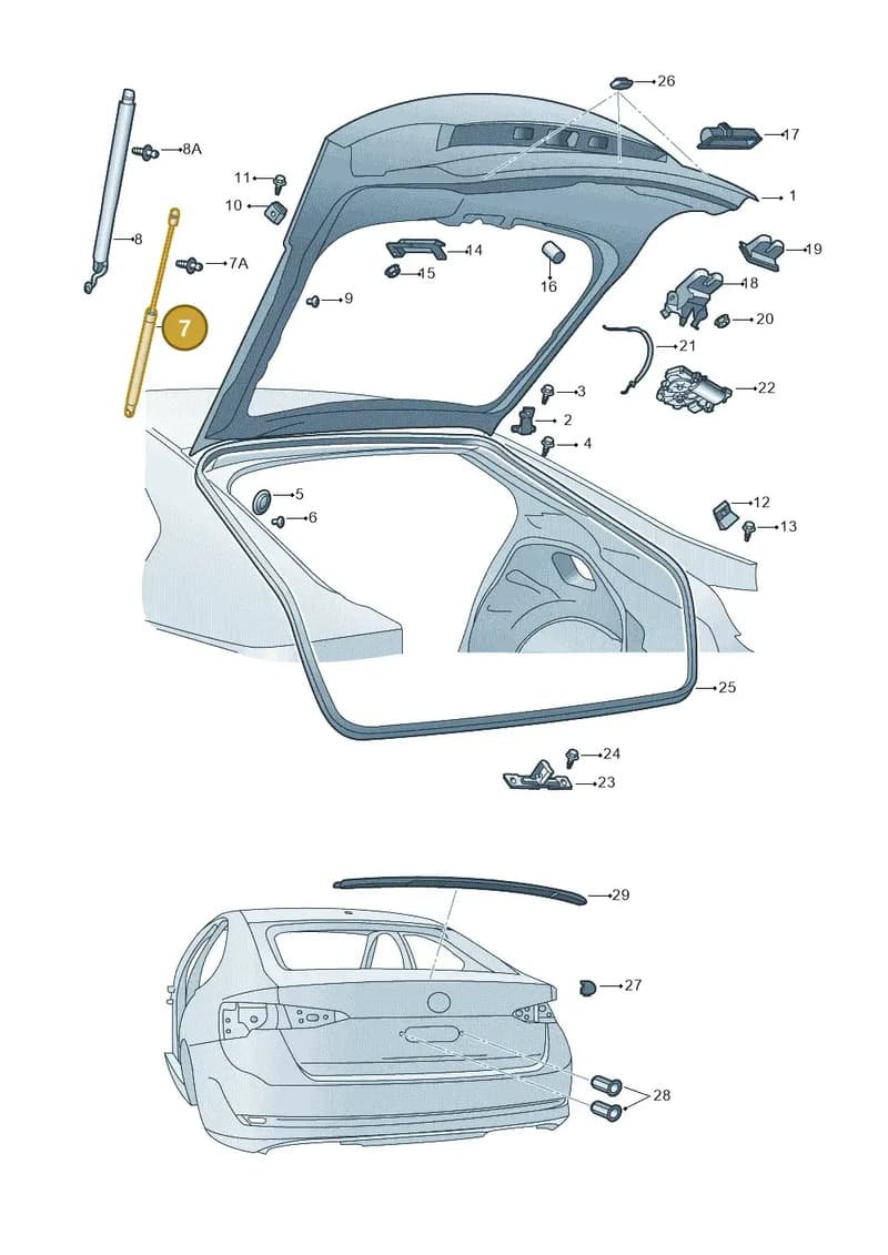 5E6827552C — Skoda Octavia (2019-2022) diagram 585827000, position 7