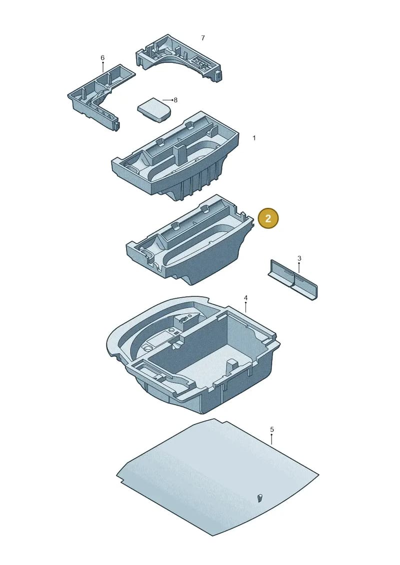 5E7863957B — Skoda Octavia (2019-2022) diagram 585863030, position 2