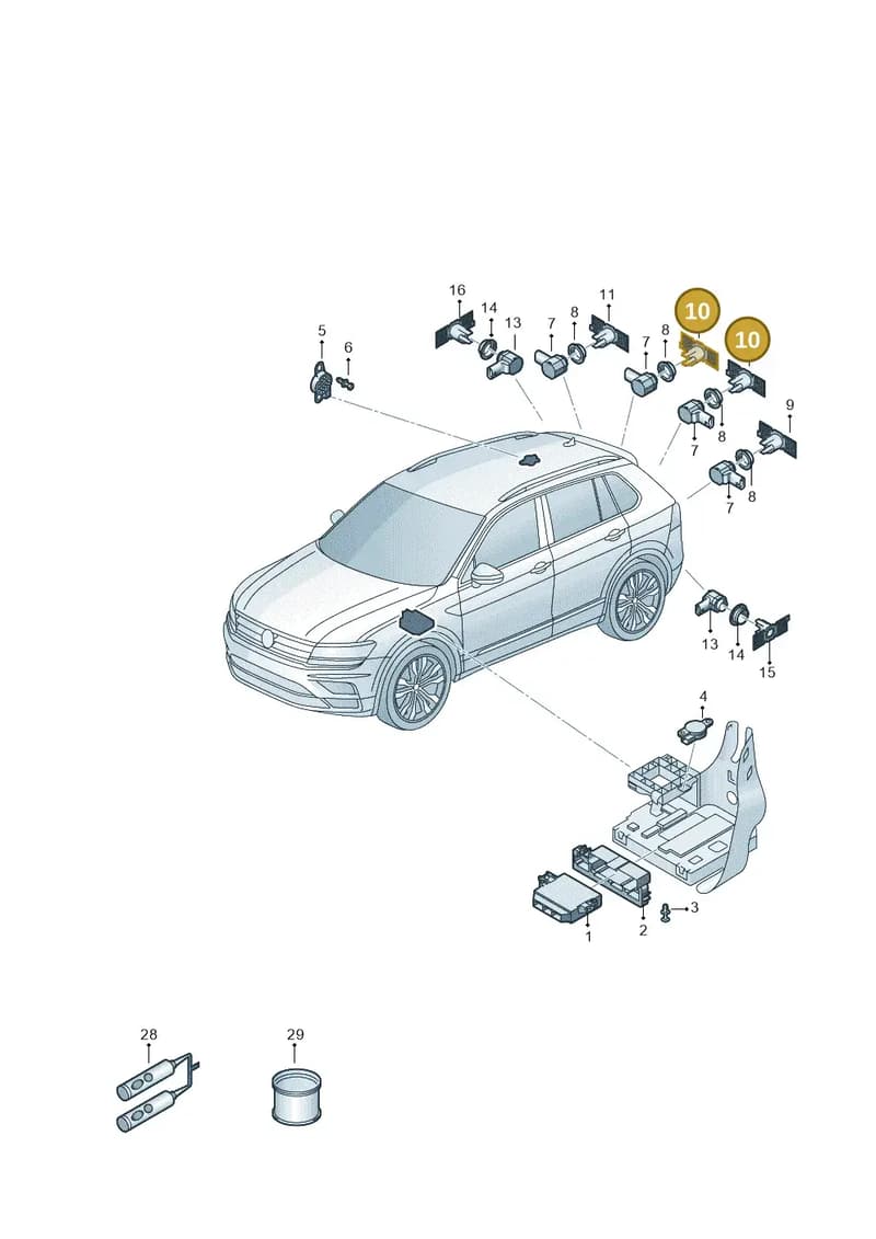 5E7919486E — Skoda Octavia (2019-2022) diagram 804919550, position 10