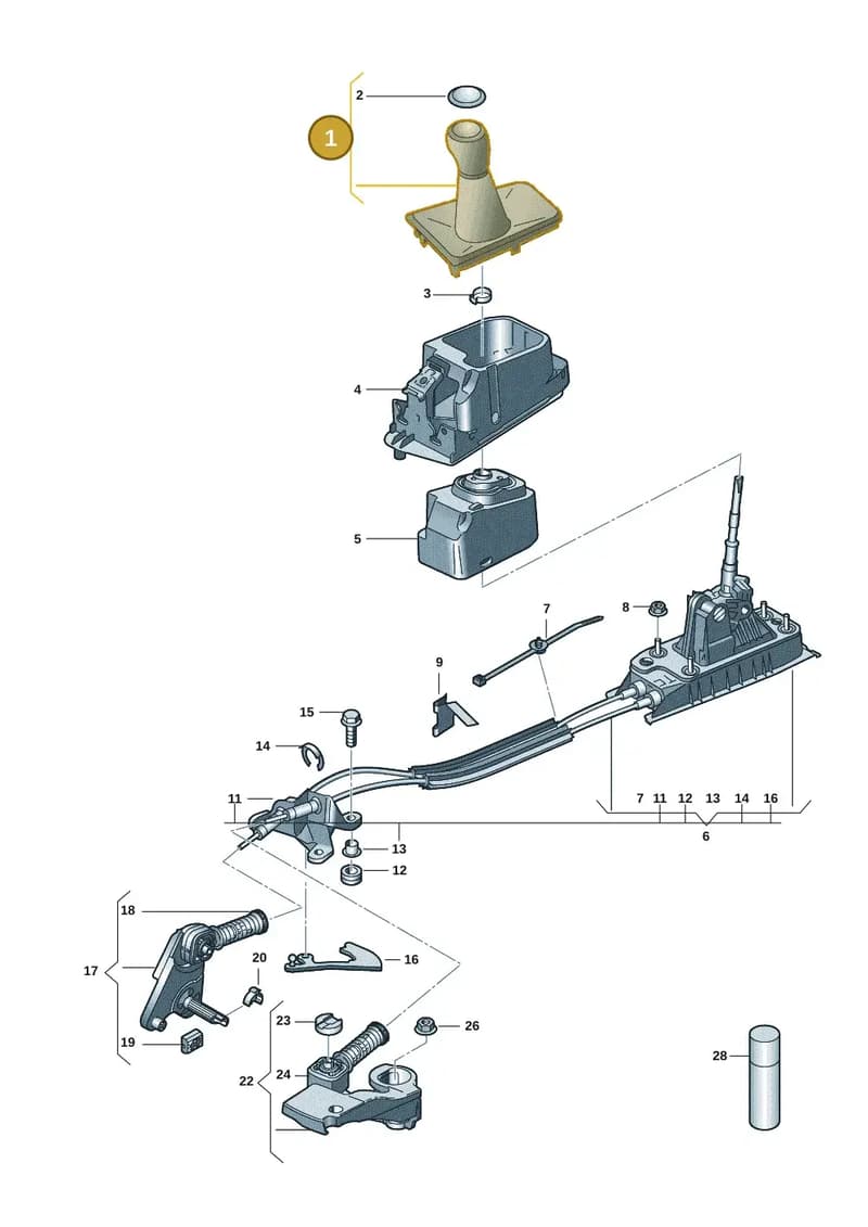 5E8711113DWZI — Skoda Octavia (2019-2022) diagram 587711300, position 1