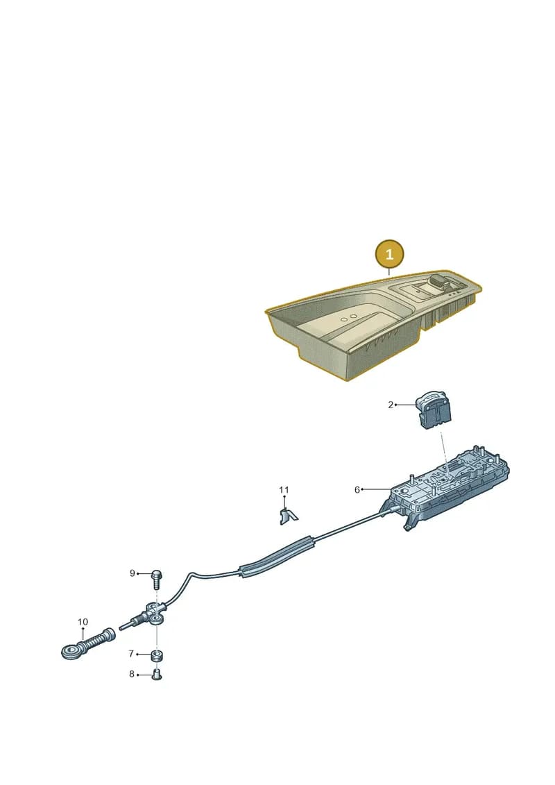 5E8713203BL041 — Skoda Octavia (2019-2022) diagram 585713010, position 1