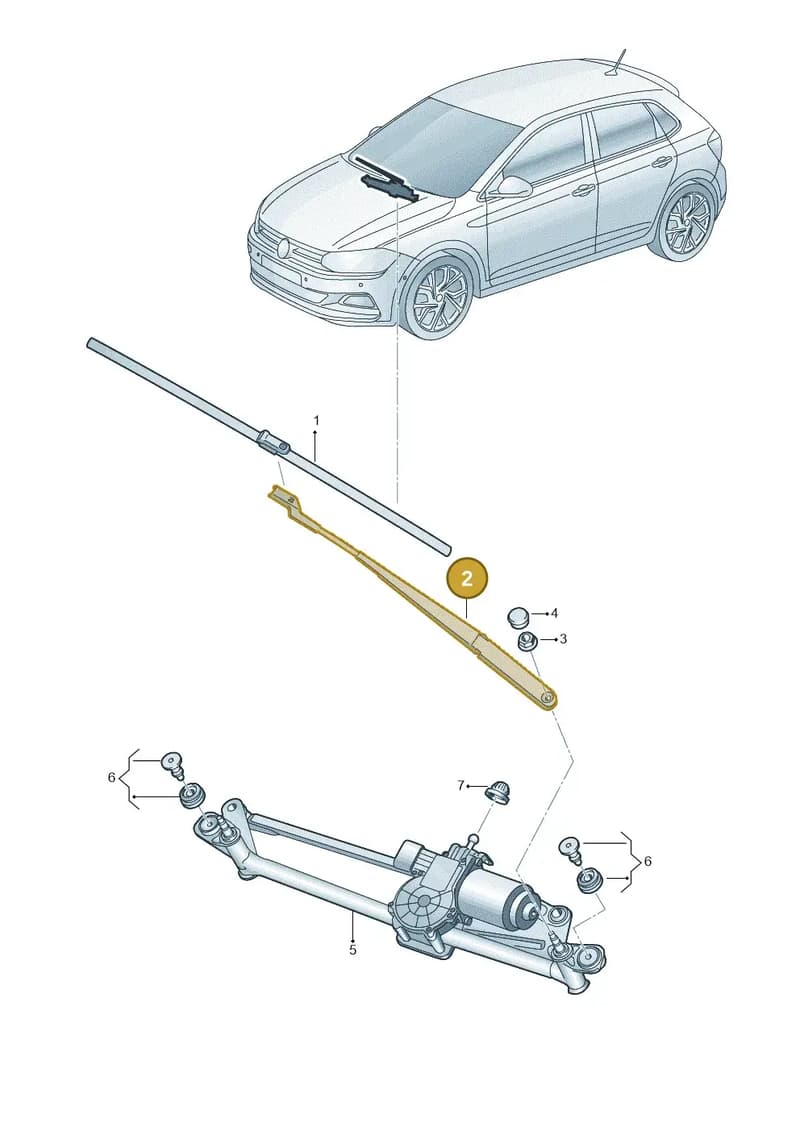 5E8955410 — Skoda Octavia (2019-2022) diagram 837955000, position 2