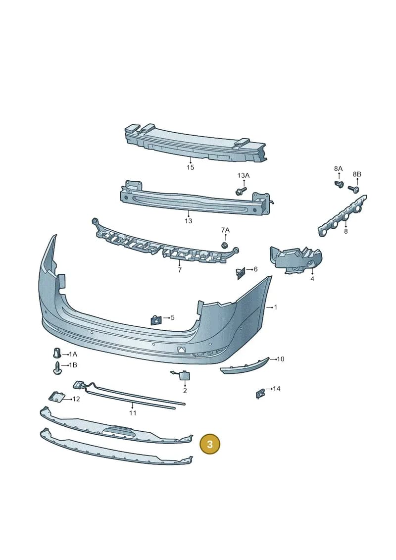 5ER807521A9B9 — Skoda Octavia (2019-2022) diagram 585807050, position 3