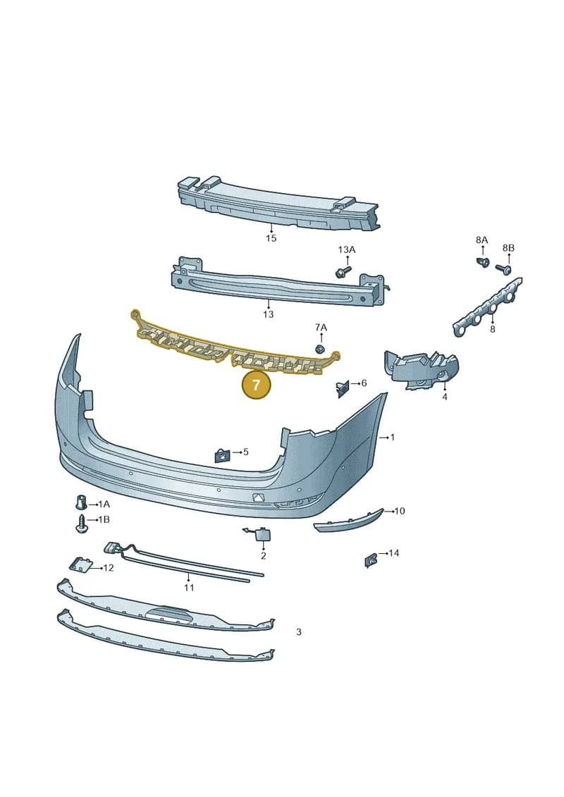 5ER807863 — Skoda Octavia (2019-2022) diagram 585807050, position 7