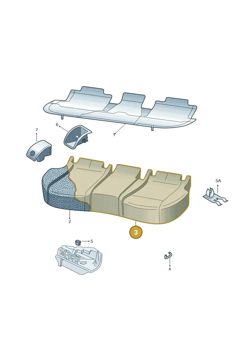 5EU885405FFQA — Skoda Octavia (2017-2020) diagram 753885200, position 3