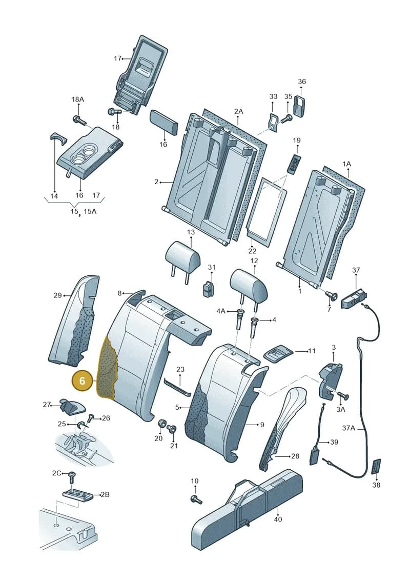 5EU885776F — Skoda Octavia (2017-2020) diagram 753885700, position 6
