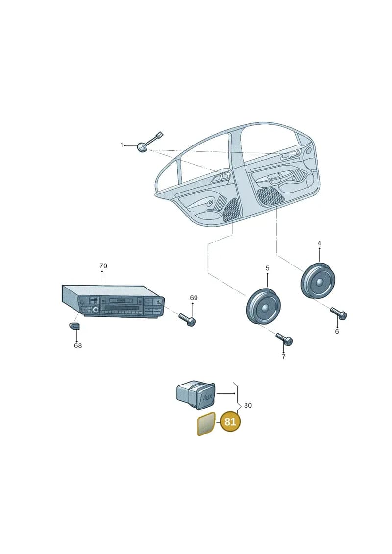 5J00356059B9 — Skoda OCTAVIA           "CN."07> (2007-) diagram 617035350, position 81